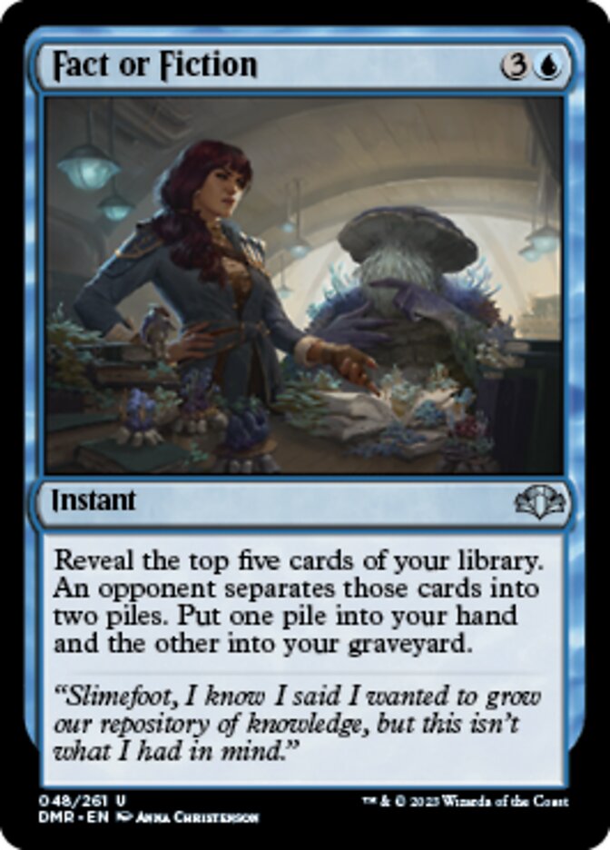 Fact or Fiction [Dominaria Remastered] | The CG Realm