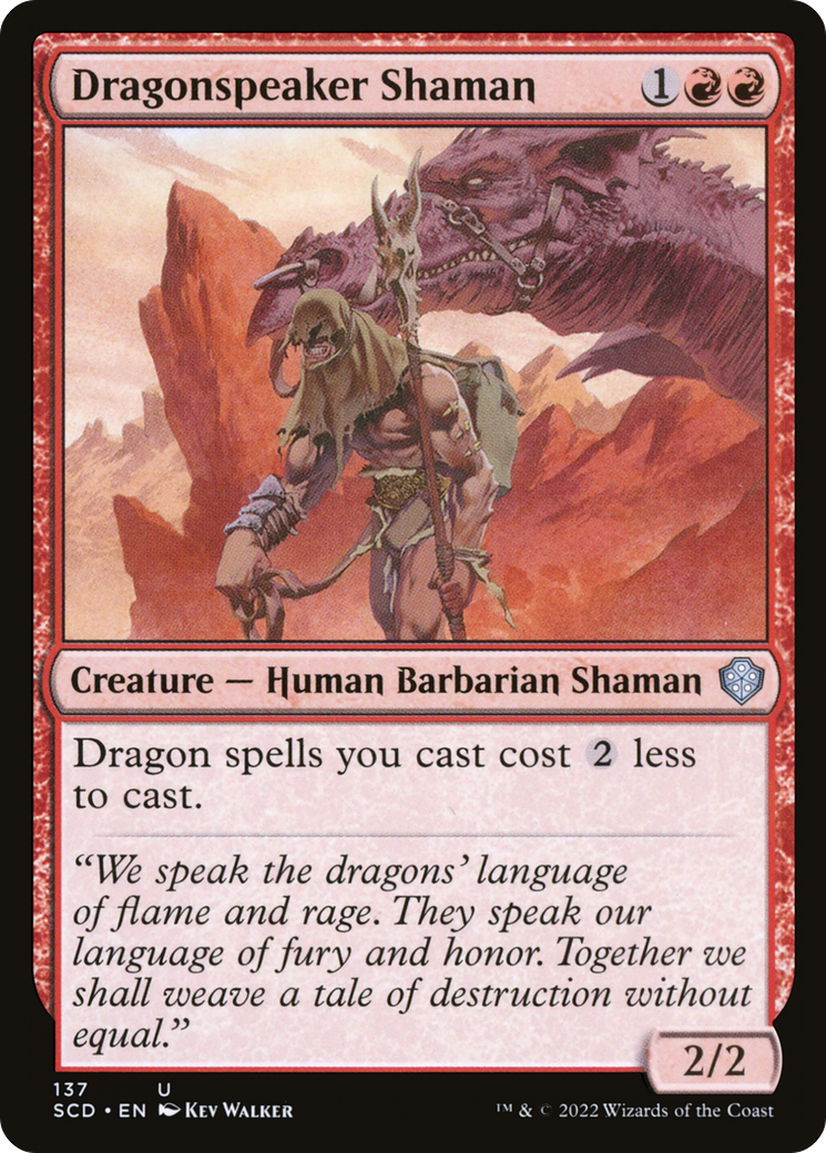 Dragonspeaker Shaman [Starter Commander Decks] | The CG Realm