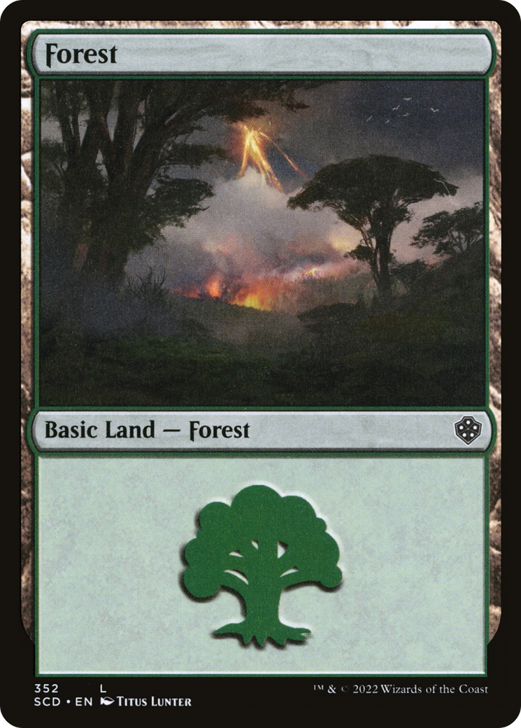 Forest (352) [Starter Commander Decks] | The CG Realm