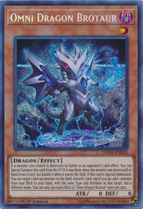 Omni Dragon Brotaur [DANE-EN020] Secret Rare | The CG Realm