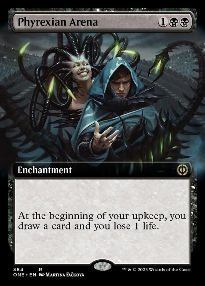 Phyrexian Arena (Extended Art) [Phyrexia: All Will Be One] | The CG Realm