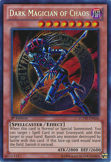 Dark Magician of Chaos [LCYW-EN026] Secret Rare | The CG Realm