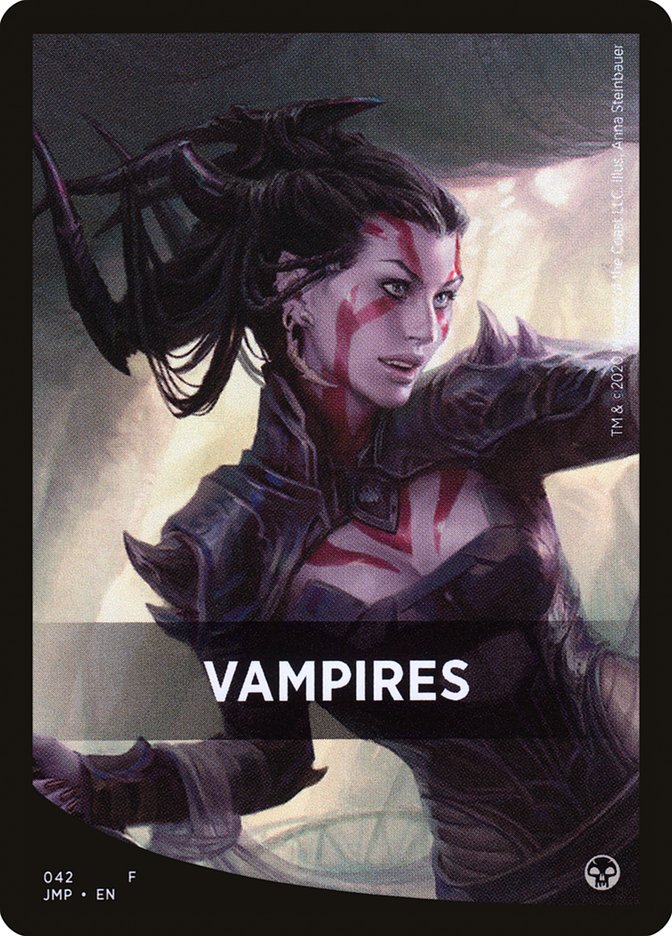 Vampires Theme Card [Jumpstart Front Cards] | The CG Realm