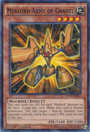 Meklord Army of Granel [BP03-EN083] Shatterfoil Rare | The CG Realm