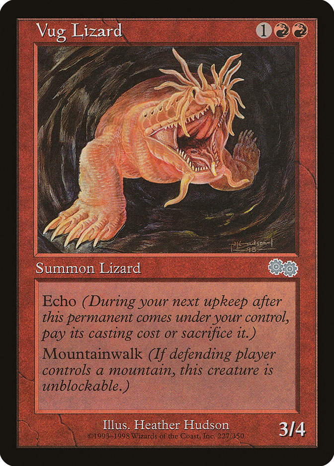 Vug Lizard [Urza's Saga] | The CG Realm