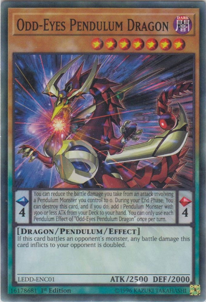 Odd-Eyes Pendulum Dragon [LEDD-ENC01] Common | The CG Realm