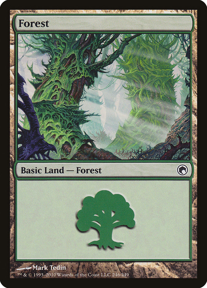 Forest (246) [Scars of Mirrodin] | The CG Realm