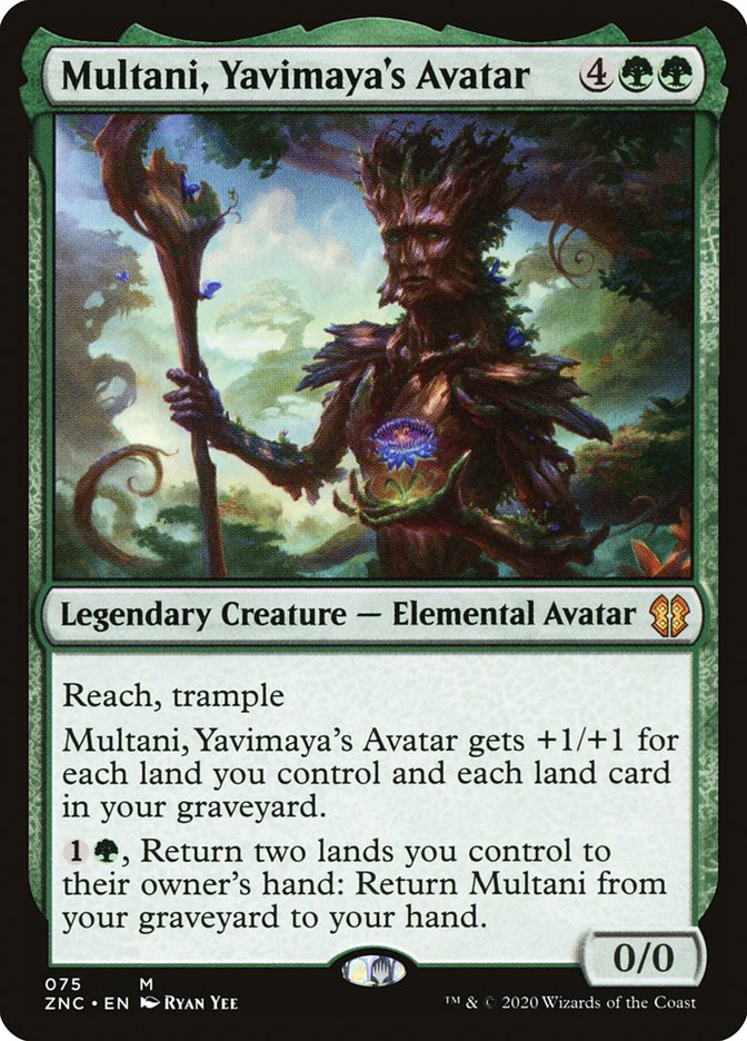 Multani, Yavimaya's Avatar [Zendikar Rising Commander] | The CG Realm