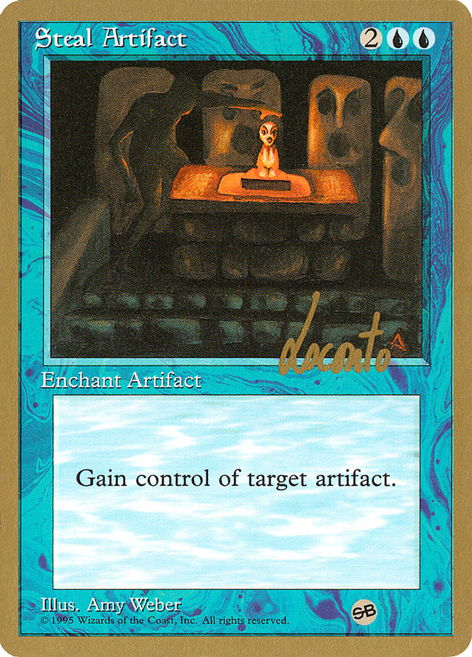 Steal Artifact (Michael Loconto) (SB) [Pro Tour Collector Set] | The CG Realm