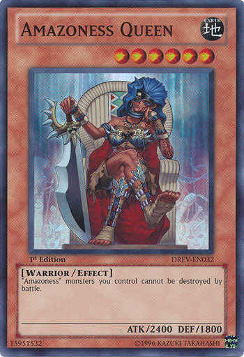 Amazoness Queen [DREV-EN032] Super Rare | The CG Realm