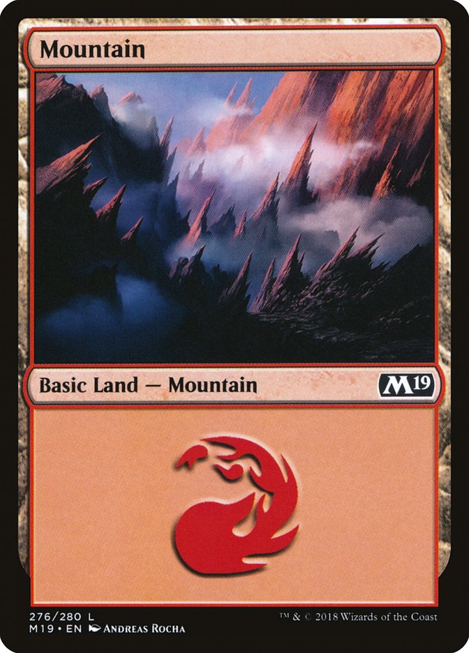 Mountain (276) [Core Set 2019] | The CG Realm