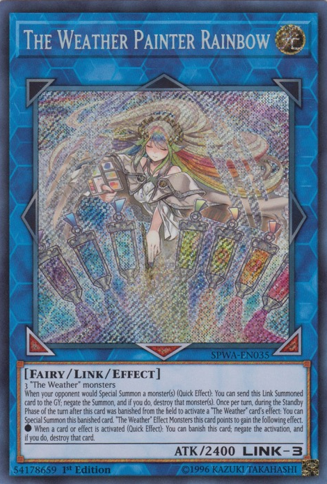 The Weather Painter Rainbow [SPWA-EN035] Secret Rare | The CG Realm