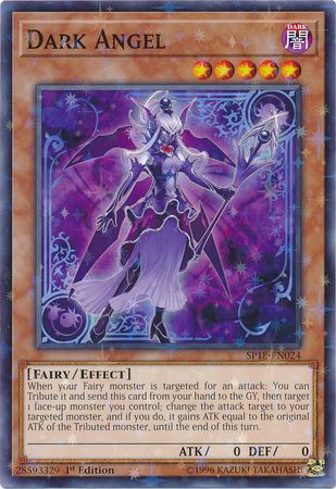 Dark Angel [SP18-EN024] Starfoil Rare | The CG Realm