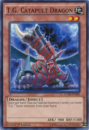 T.G. Catapult Dragon [LC5D-EN208] Common | The CG Realm