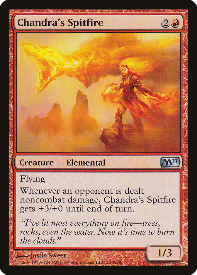 Chandra's Spitfire [Magic 2011] | The CG Realm