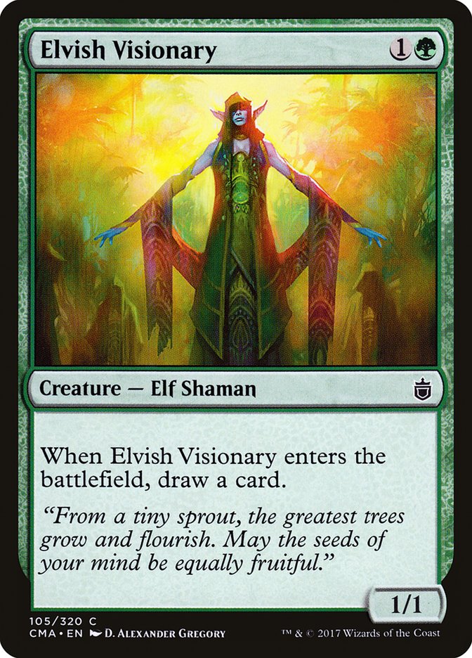 Elvish Visionary [Commander Anthology] | The CG Realm