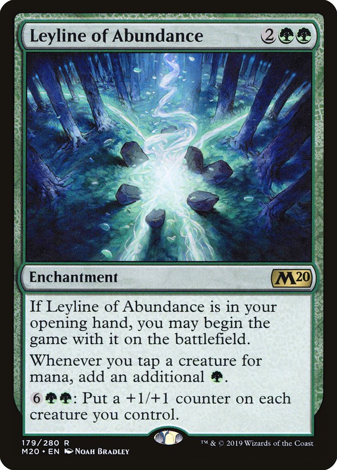 Leyline of Abundance [Core Set 2020] | The CG Realm