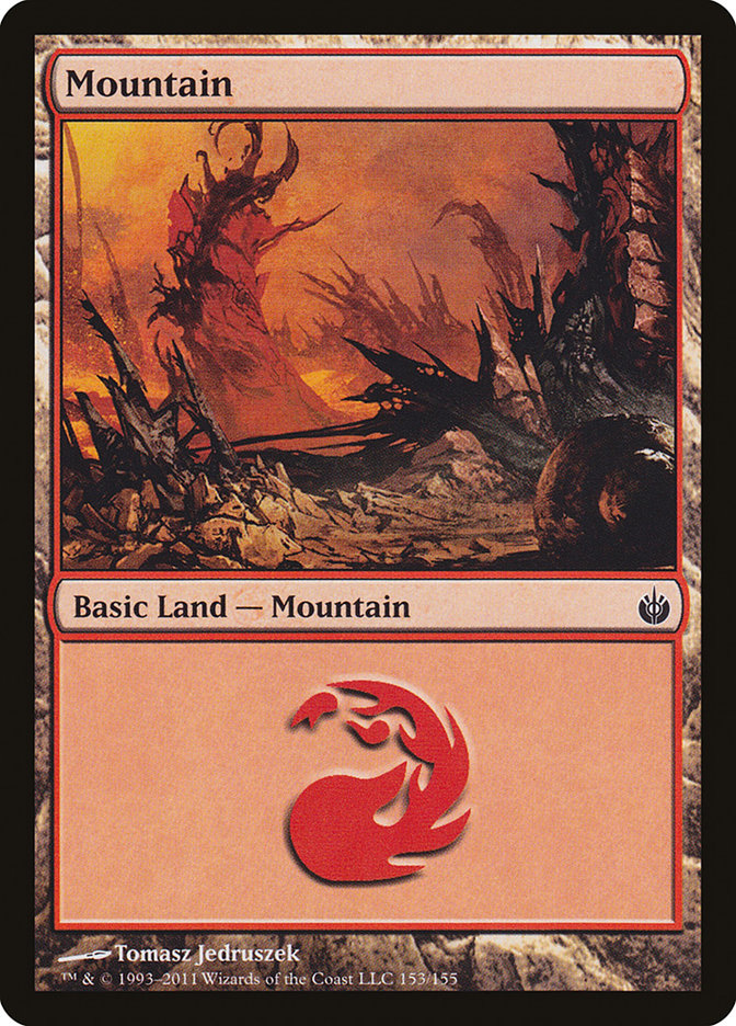 Mountain (153) [Mirrodin Besieged] | The CG Realm