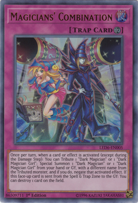 Magicians' Combination [LED6-EN005] Ultra Rare | The CG Realm