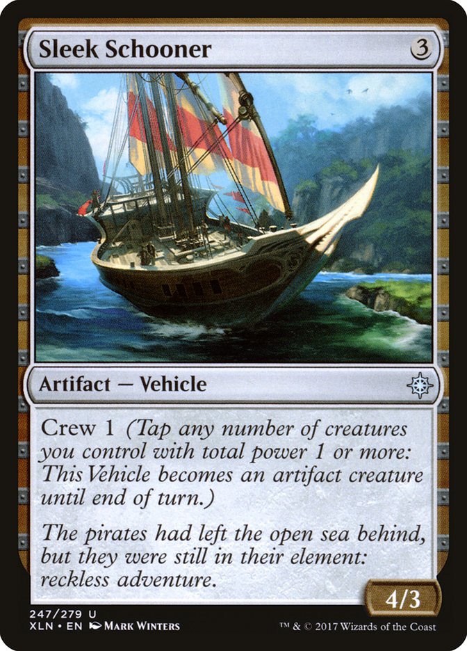 Sleek Schooner [Ixalan] | The CG Realm