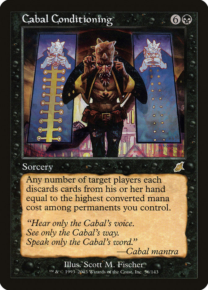 Cabal Conditioning [Scourge] | The CG Realm