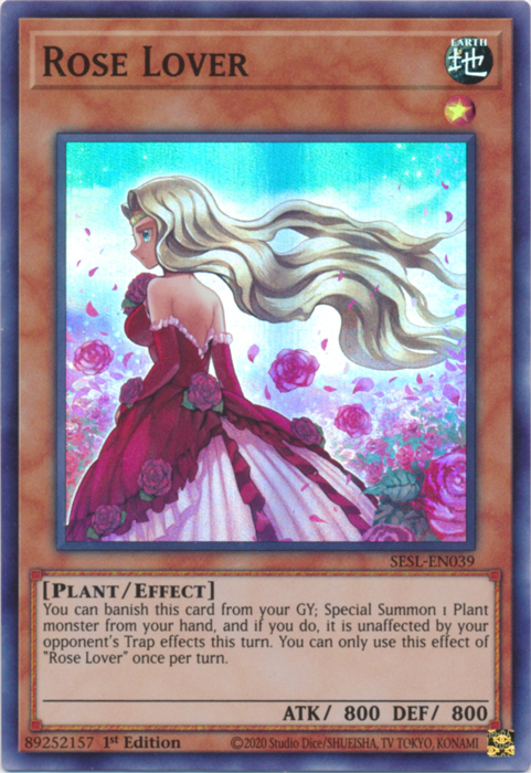 Rose Lover [SESL-EN039] Super Rare | The CG Realm