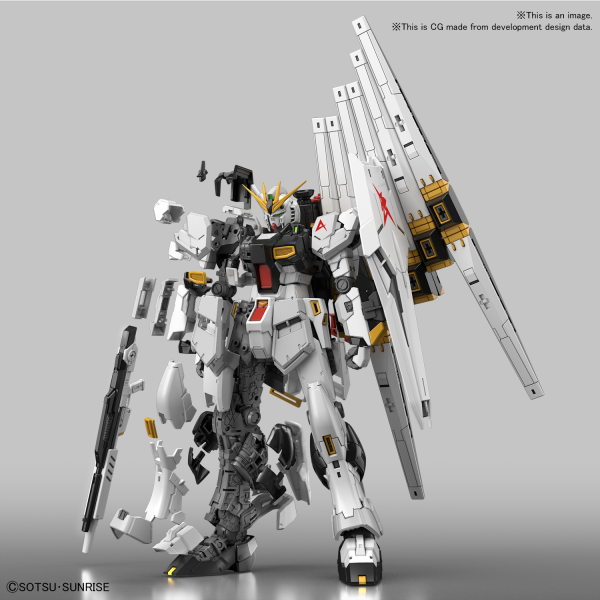 RG 1/144 Nu GUNDAM | The CG Realm