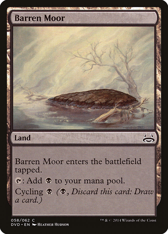 Barren Moor (Divine vs. Demonic) [Duel Decks Anthology] | The CG Realm