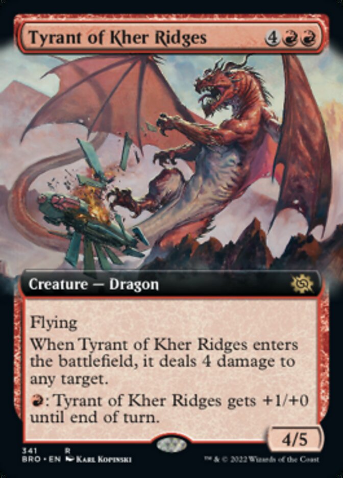 Tyrant of Kher Ridges (Extended Art) [The Brothers' War] | The CG Realm