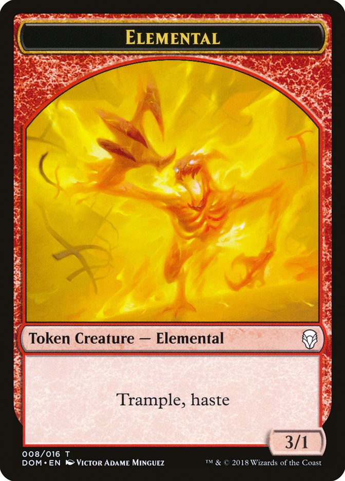 Elemental Token [Dominaria Tokens] | The CG Realm