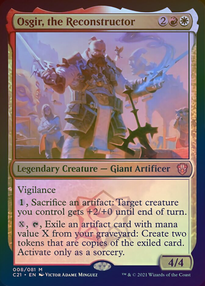 Osgir, the Reconstructor (Display Commander) [Commander 2021] | The CG Realm