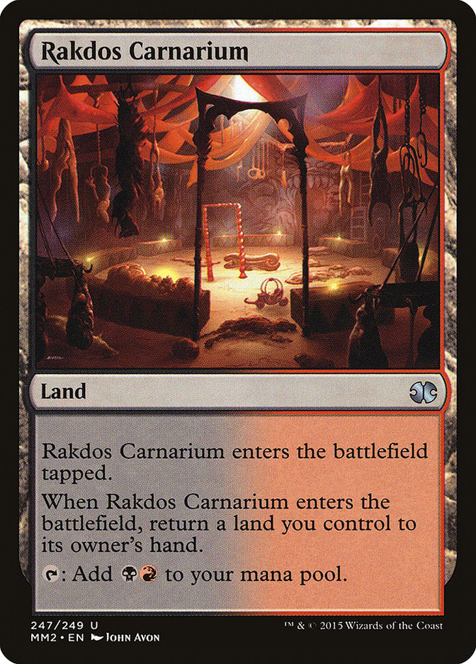 Rakdos Carnarium [Modern Masters 2015] | The CG Realm