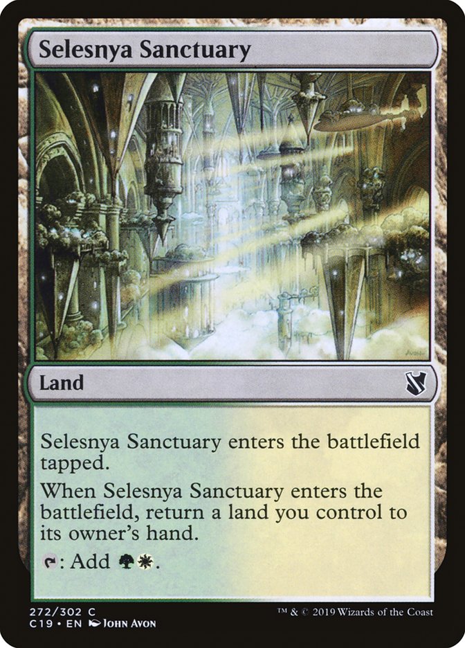 Selesnya Sanctuary [Commander 2019] | The CG Realm