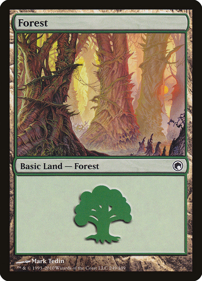 Forest (249) [Scars of Mirrodin] | The CG Realm