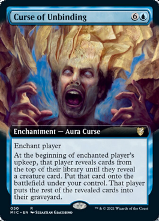 Curse of Unbinding (Extended Art) [Innistrad: Midnight Hunt Commander] | The CG Realm