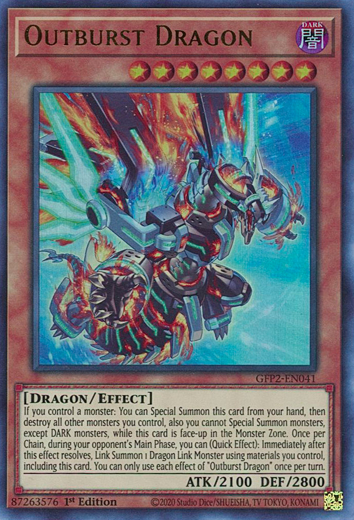 Outburst Dragon [GFP2-EN041] Ultra Rare | The CG Realm