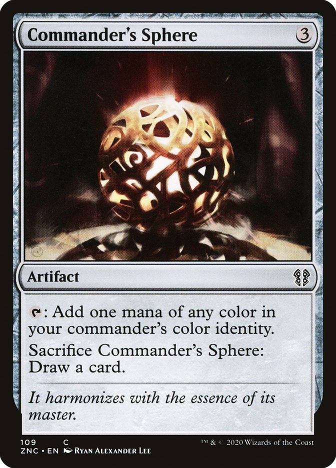 Commander's Sphere [Zendikar Rising Commander] | The CG Realm