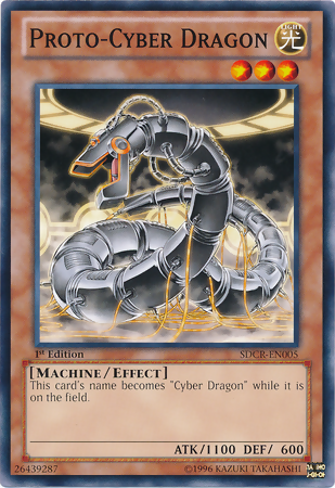 Proto-Cyber Dragon [SDCR-EN005] Common | The CG Realm