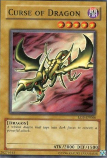 Curse of Dragon [LOB-EN066] Super Rare | The CG Realm