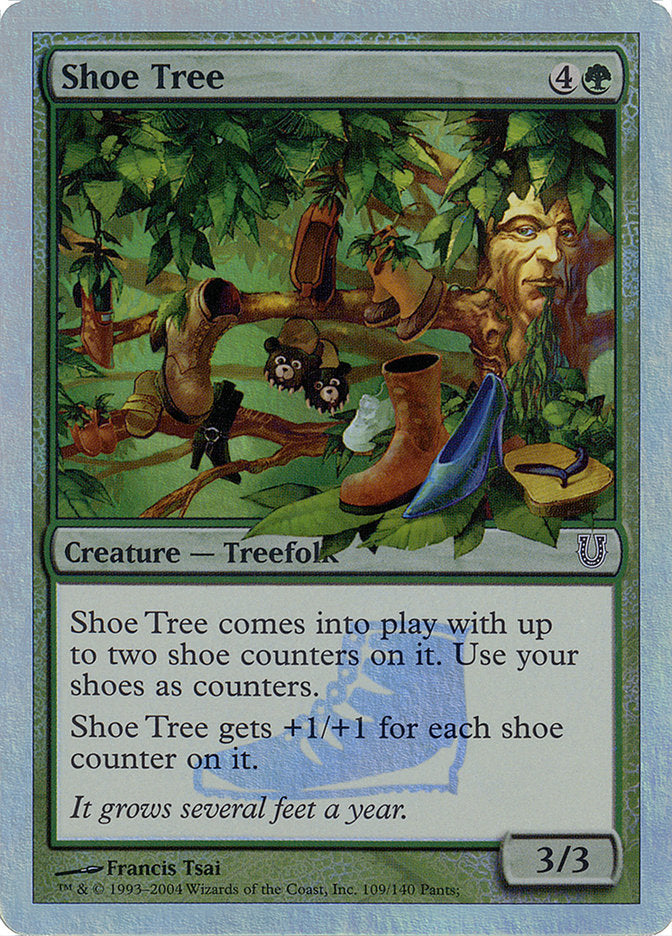 Shoe Tree (Alternate Foil) [Unhinged] | The CG Realm