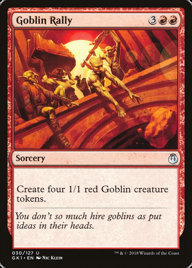 Goblin Rally [Guilds of Ravnica Guild Kit] | The CG Realm