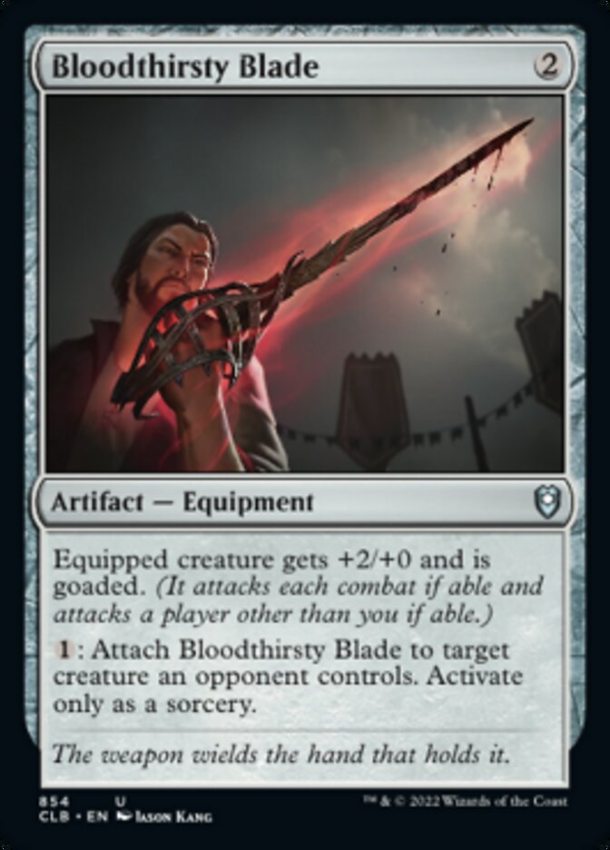 Bloodthirsty Blade [Commander Legends: Battle for Baldur's Gate] | The CG Realm