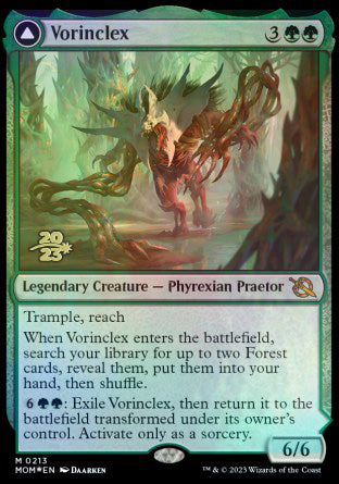 Vorinclex // The Grand Evolution [March of the Machine Prerelease Promos] | The CG Realm