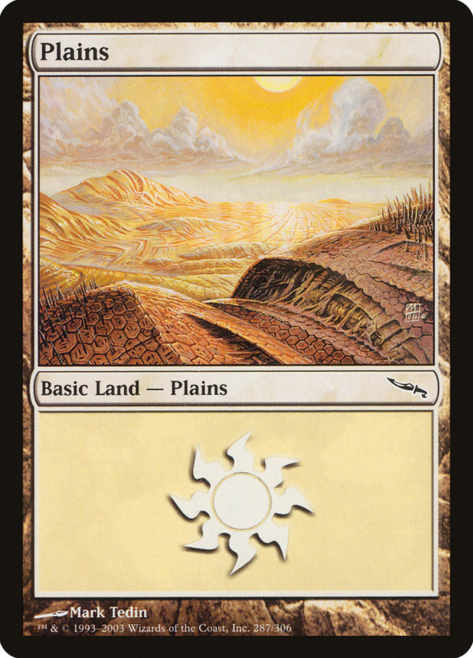 Plains (287) [Mirrodin] | The CG Realm