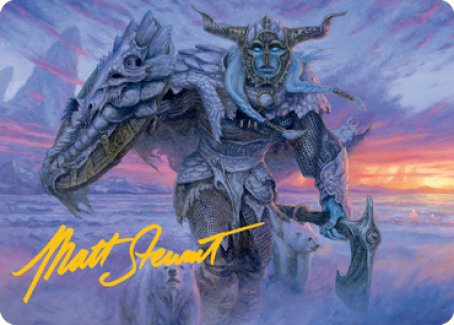 Frost Giant Art Card (Gold-Stamped Signature) [Dungeons & Dragons: Adventures in the Forgotten Realms Art Series] | The CG Realm