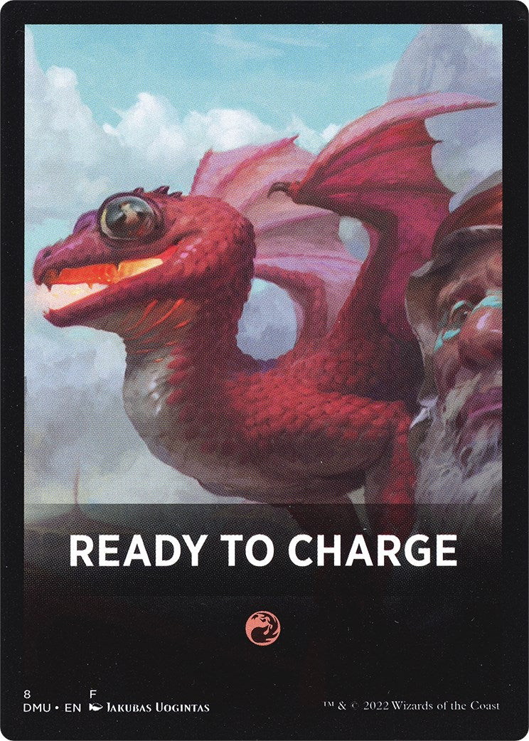 Ready to Charge Theme Card [Dominaria United Tokens] | The CG Realm