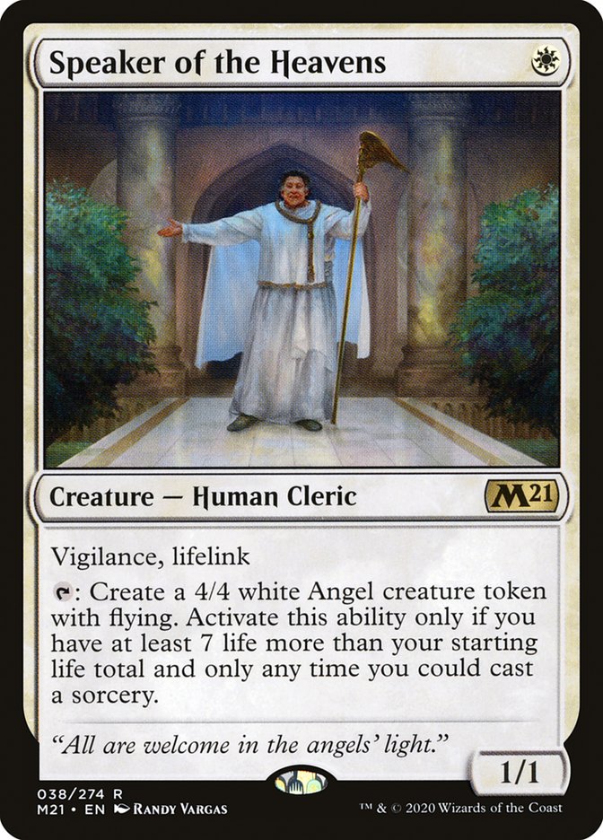 Speaker of the Heavens [Core Set 2021] | The CG Realm