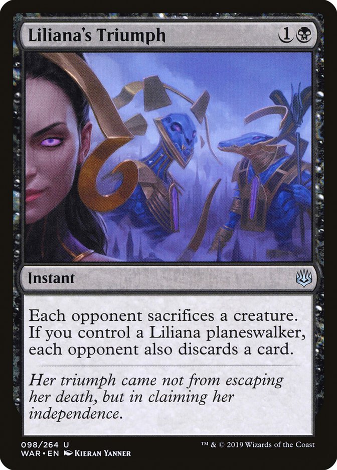 Liliana's Triumph [War of the Spark] | The CG Realm