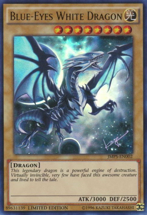 Blue-Eyes White Dragon [JMPS-EN002] Ultra Rare | The CG Realm