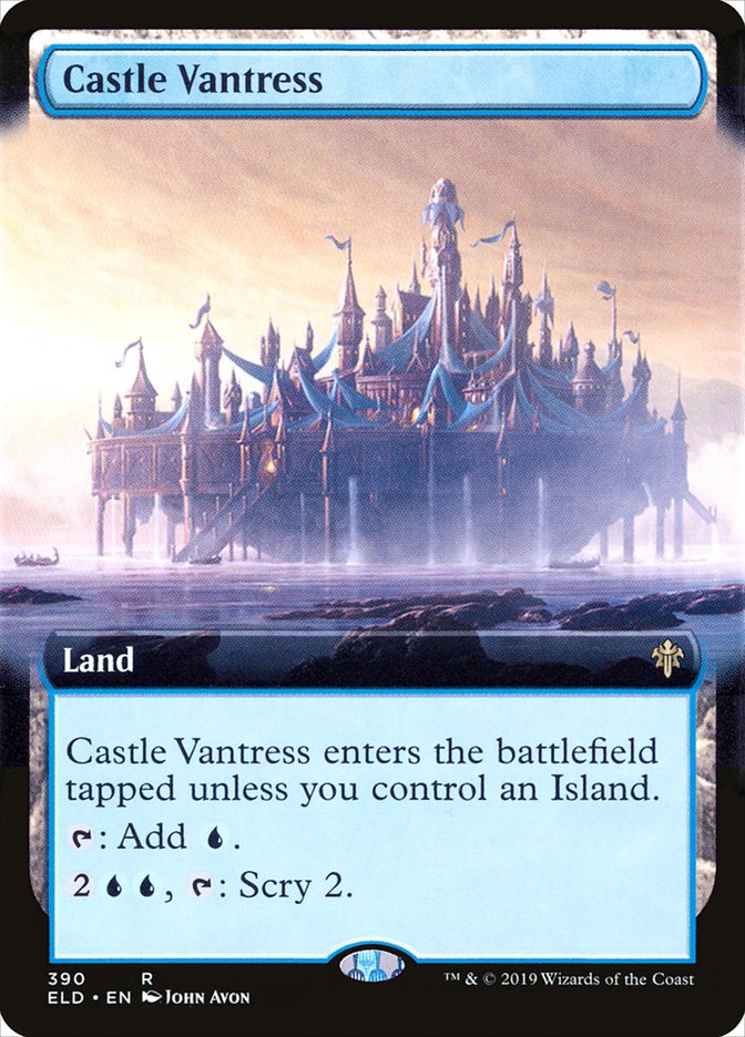 Castle Vantress (Extended Art) [Throne of Eldraine] | The CG Realm